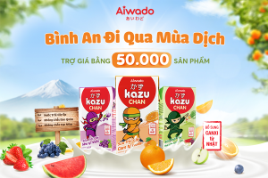 Aiwado nối dài hành trình “Bình An Đi Qua Mùa Dịch” trợ giá bằng 50.000 sản phẩm