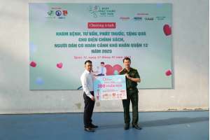Aiwado đồng hành cùng Bệnh viện Quân y 175 - Lan tỏa yêu thương,  sẻ chia dinh dưỡng 