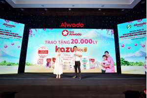 Quỹ Aiwado chung tay cùng sứ mệnh nâng cao tầm vóc trẻ em Việt Nam với hơn 60.000 ly sữa yêu thương được trao đến cộng đồng 