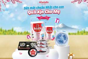 Chương trình khuyến mãi dành cho Kazu Gold  “Sữa mát chuẩn Nhật cho con - Quà xịn cho mẹ”