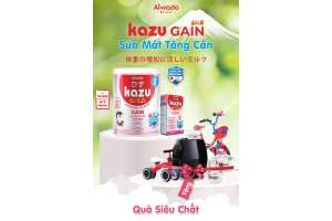 Kazu Gain Gold – Đạt tiêu chuẩn dinh dưỡng của bộ y tế Nhật Bản tặng quà siêu hot